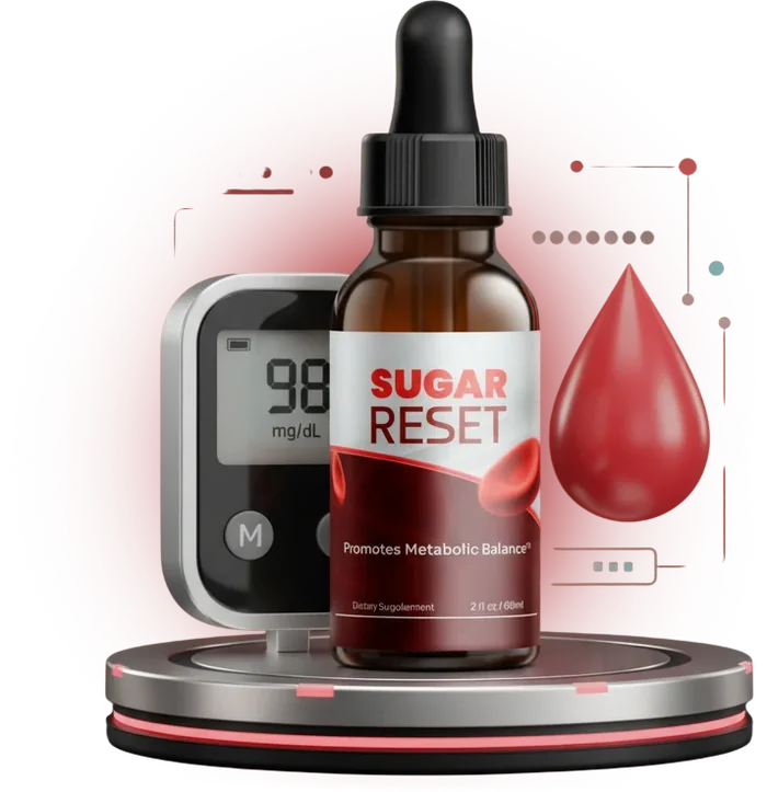 Sugar Reset liquid glucose support drops, 2 fl oz amber dropper bottles